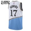 Camiseta Niños NBA Atlanta Hawks onyeka Okongwu 2024-25 Nike City Edition Blanco Swingman